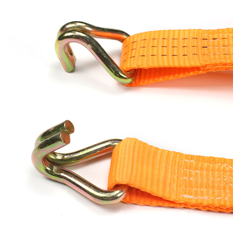 38MM 3T Rubber Coated Ratchet Straps