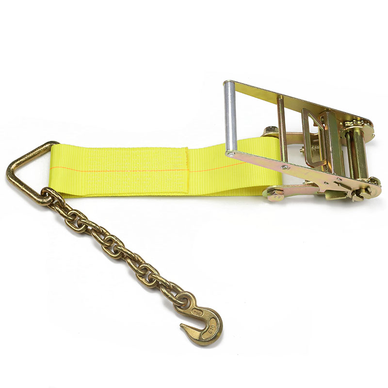4INCH Ratchet Strap With Chain Extensions