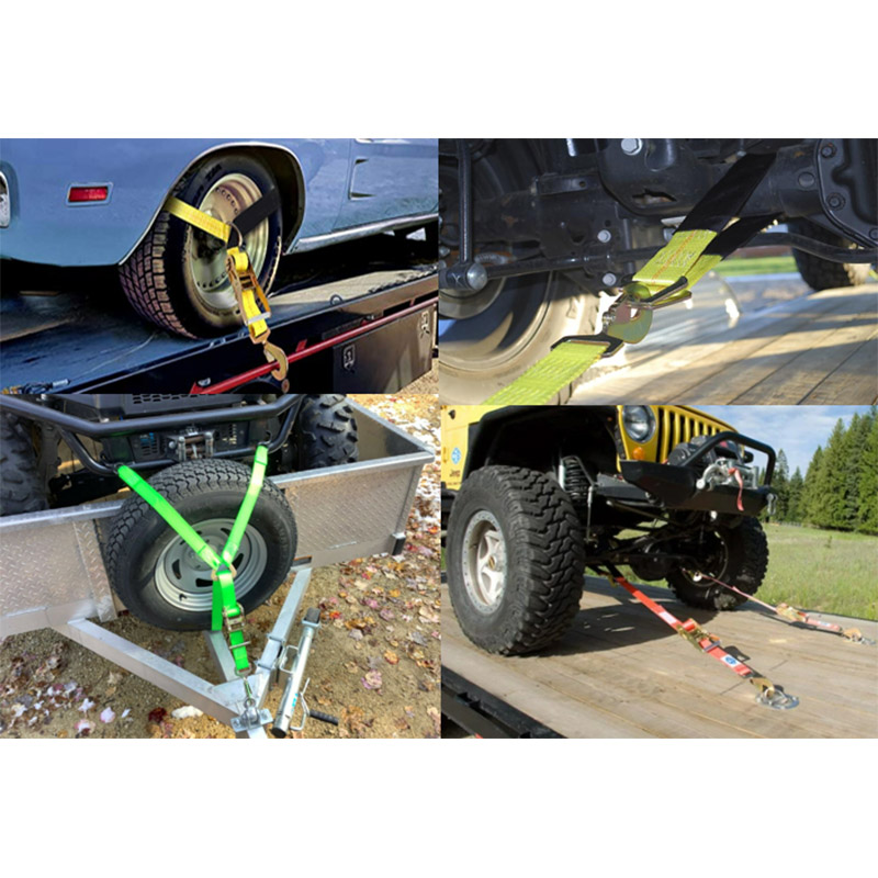 Car Carrier Strap 10000lbs Car Hauler Wheel