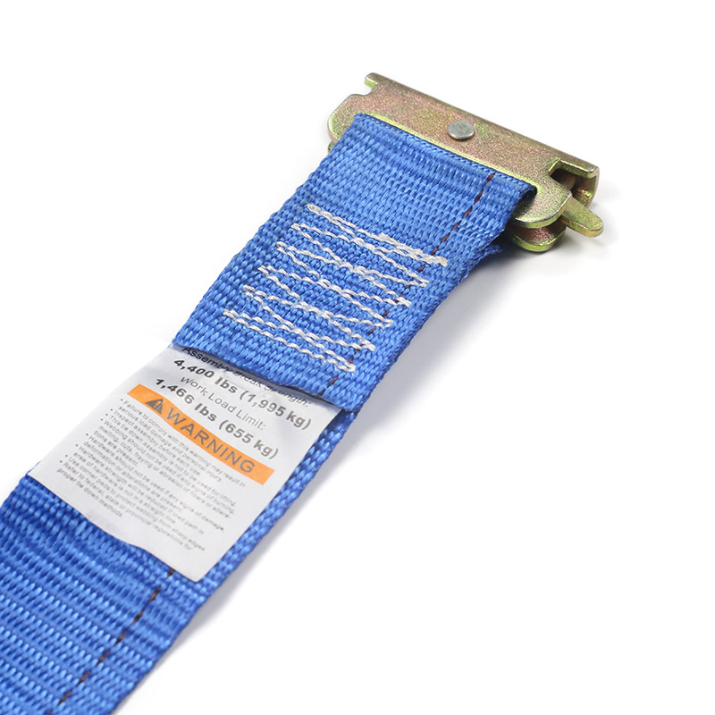 2Inch E-Track Ratchet Strap Blue