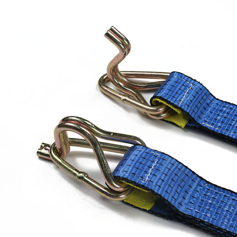 2INCH Longer 5T Swan Hook Ratchet Straps