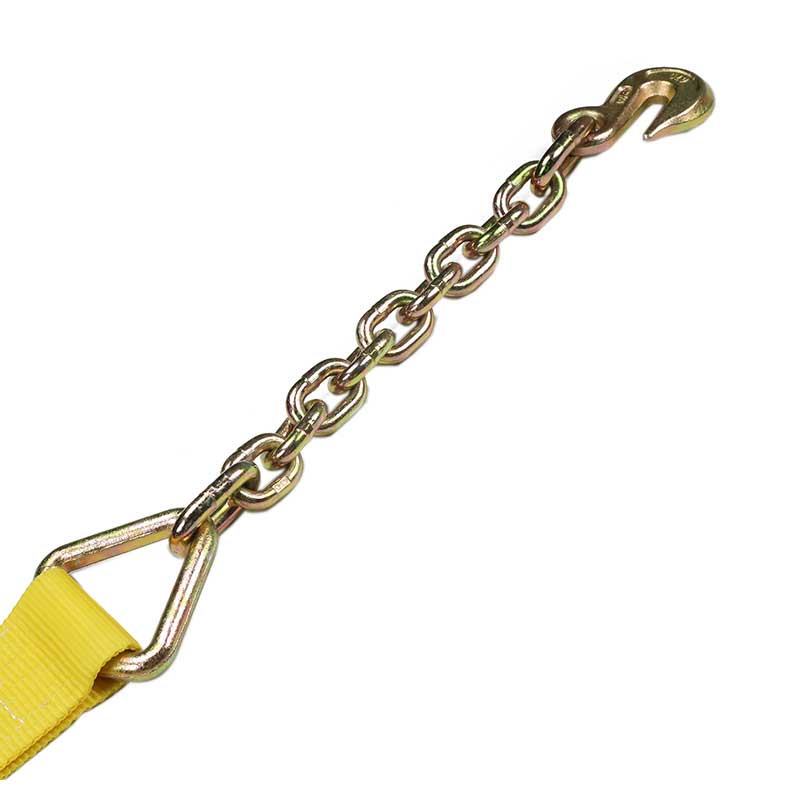 3 Inch Winch Strap With Chain Extension