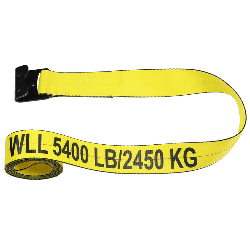 3 Inch Winch Strap With Flat Hook
