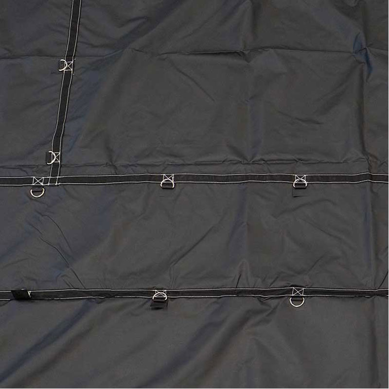 Black Heavy Duty Coil Tarp