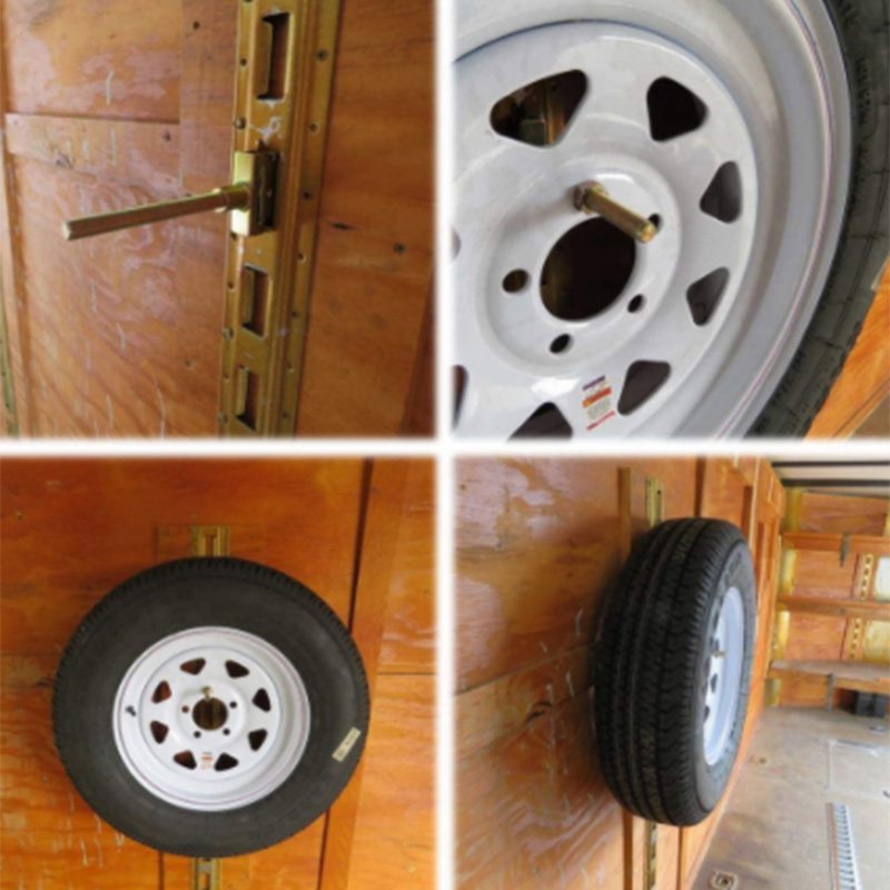 E-Track Spare Tire Mount For Bolt Hanger