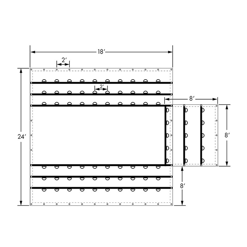 Heavy Duty Lumber Tarp