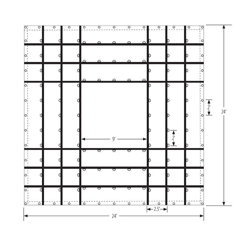Lightweight Machinery Tarp
